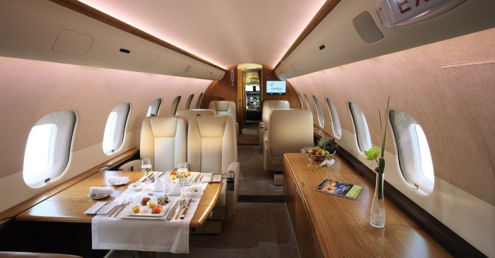 Private giv gulfstream claylacy sunset exterior jets travel